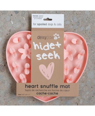Enrichment Snuffle Mat: Blush Pink Heart