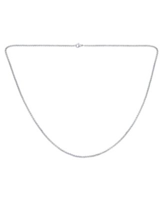 Simple Thin 2.5MM Basic Plain Silver Gold Tone Black Stainless Steel Rolo Cable Chain Necklace