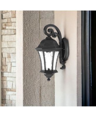 Classic Tapered Lantern Wall Sconce for Outdoor Patio Lighting