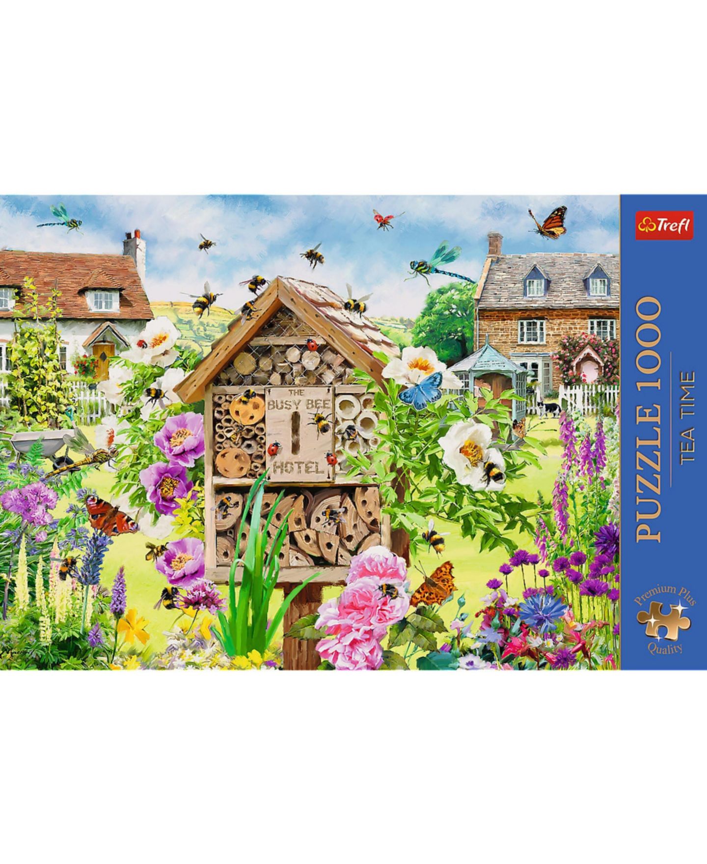 Детская игрушка Trefl Premium Plus House for Bees 1000 Piece Puzzle, Ages 12+, цвет: Разноцветный — фото 3