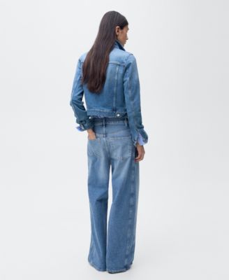 Women's Crop Denim Jacket