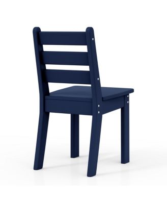 Kids 5-Piece HDPE Dining Table and Chairs Set