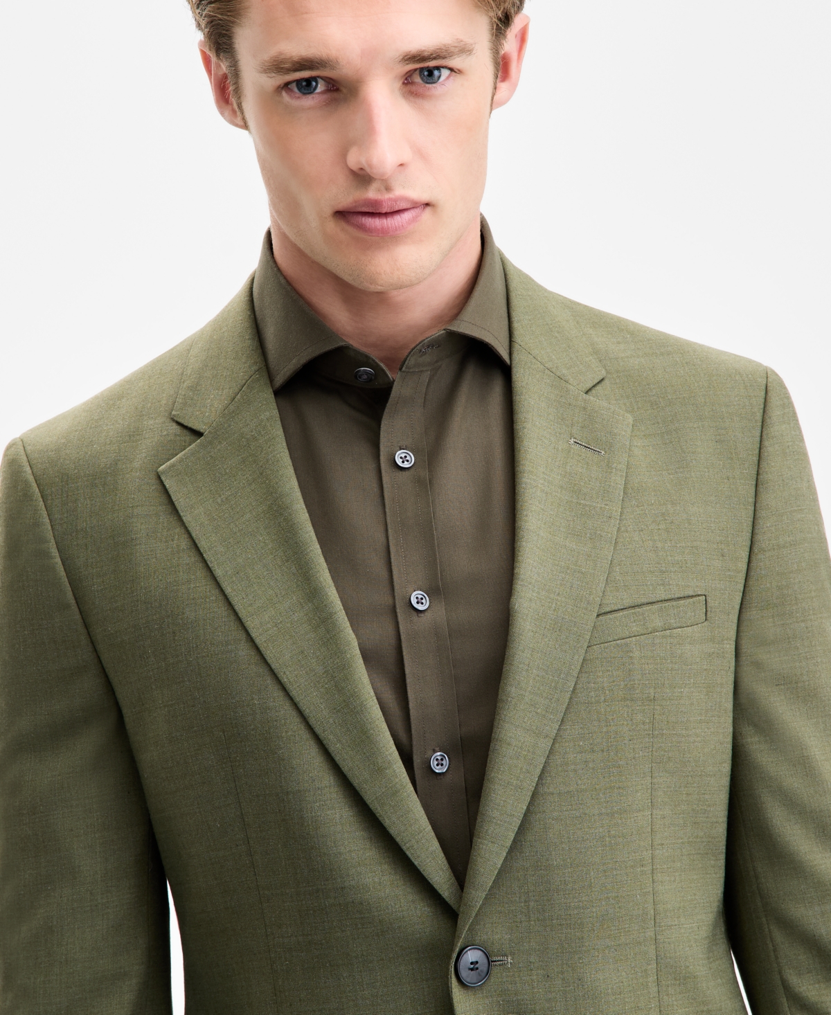 Hugo Boss Hugo By  Men's Modern-fit Solid Suit Jacket In Green