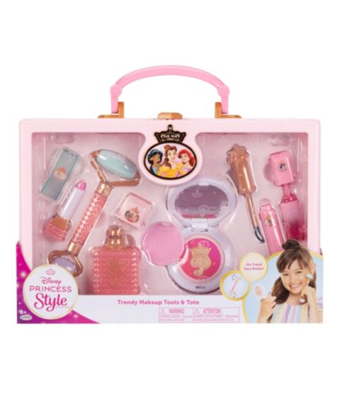 Детские игрушки Disney Princess Style Collection Trendy Makeup Tools and Tote
