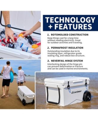 75 Quart Rotomolded Cooler, Built to Stand up to The Rigors of The Journey