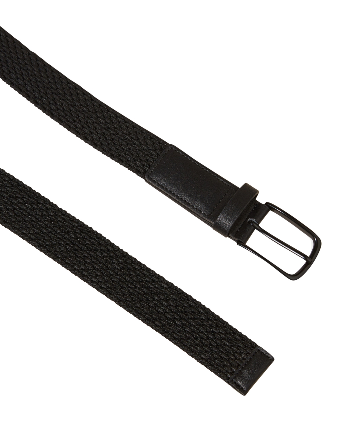 Shop Cotton On Men's Hampton Plait Belt In Black