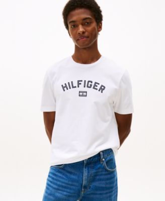 Tommy Hilfiger - Men's Flocked Logo T-Shirt