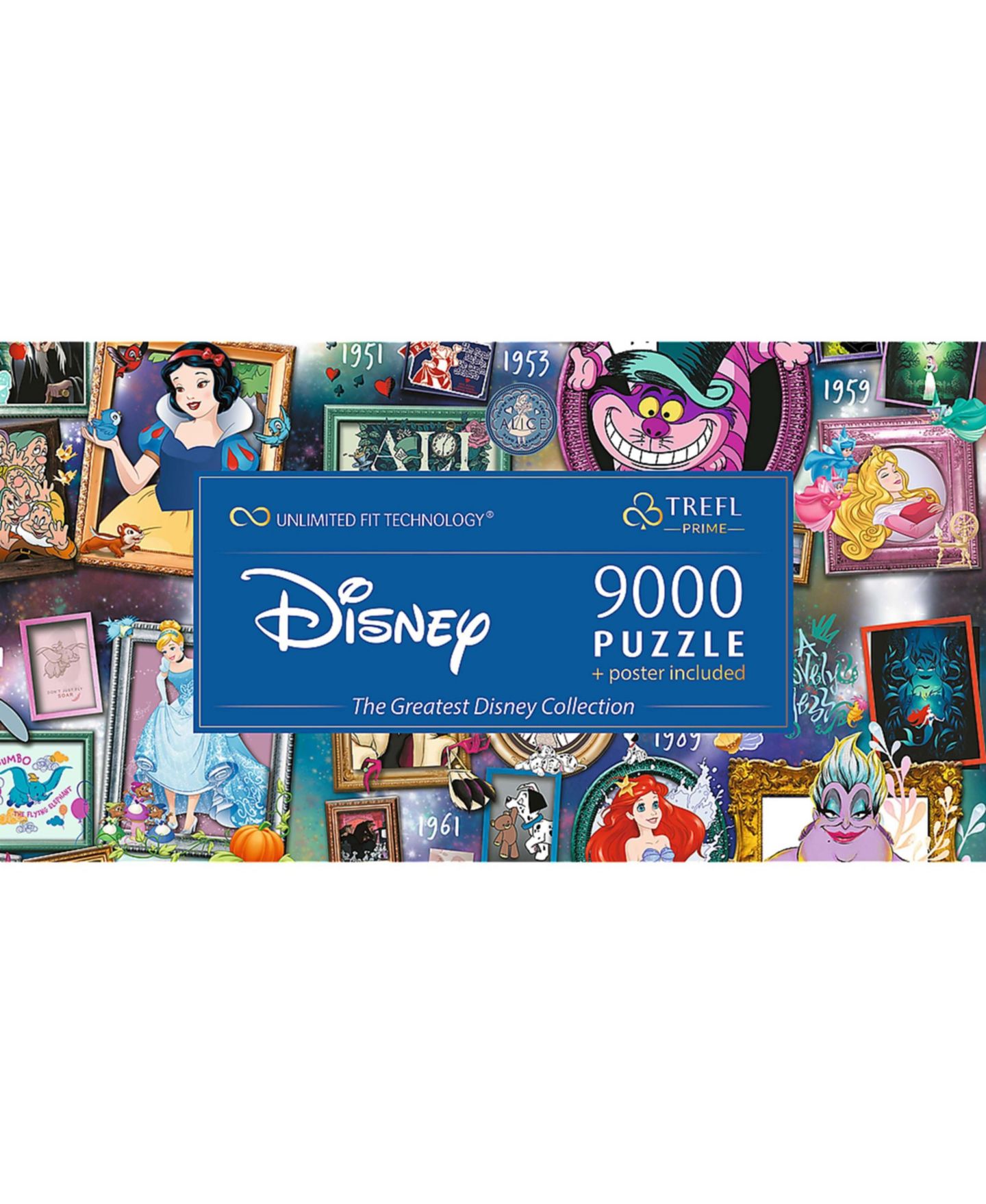 Детский пазл Trefl Prime Disney 9000-Piece Puzzle, Ages 12+, цвет: Разноцветный — фото 5