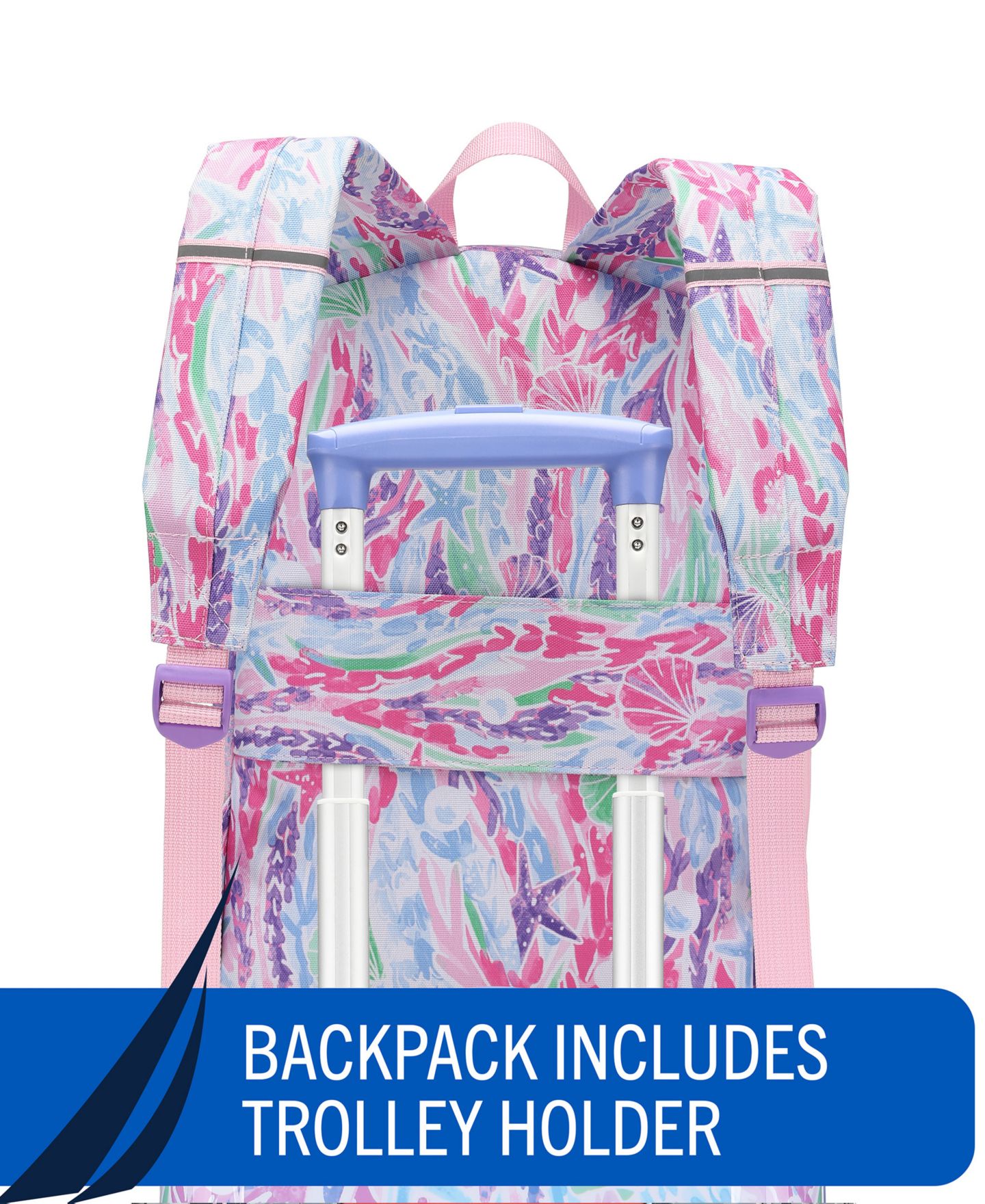 Детские чемоданы Nautica Adventure 5-Piece Airline Approved Carry-On Luggage Set — фото 11