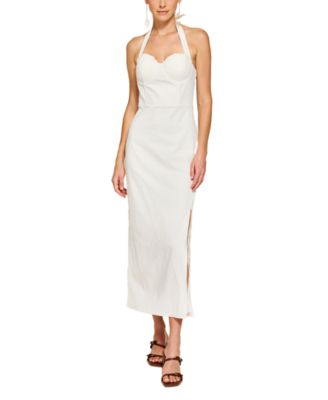 Line & Dot - Women's Fable Sweetheart-Neck Sleeveless Maxi Dress