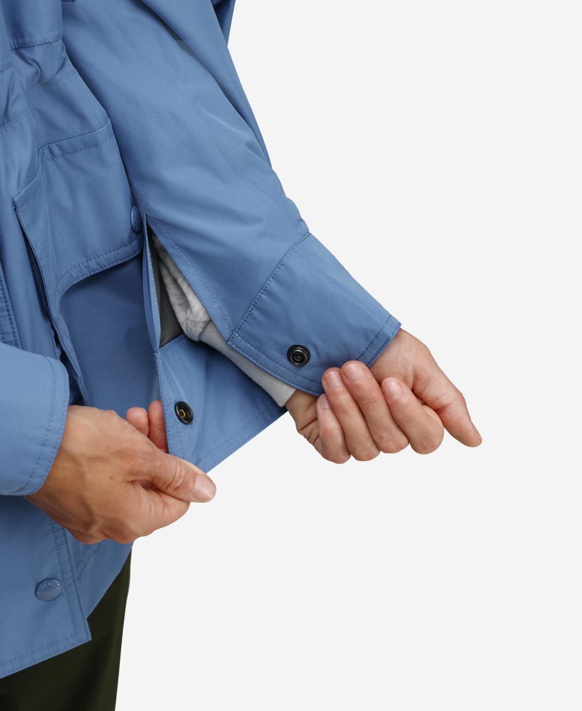 Marmot Women's '78 All-weather Parka Hooded Collar Jacket In Rain Cloud