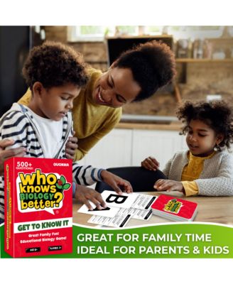 Who Knows Me Better? - Teens & Family Card Trivia Game | Fun Learning & Educational Questions for Teens & Families