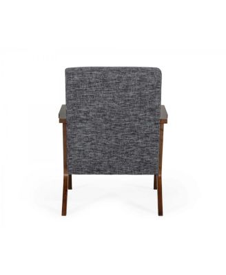 Solid Color Accent Armchair – Comfortable Upholstered Chair for Stylish Living Room or Office Decor