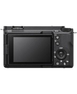 Sony ZV-E1 Full-Frame Interchangeable Lens Mirrorless Vlog Camera, Black - Bundle with Alpine 120 Shoulder Bag, 64GB UHS-II SDXC Memory Card,