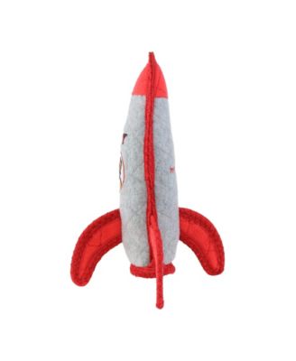 Transportation Rocket, Durable Plush Dog Toy
