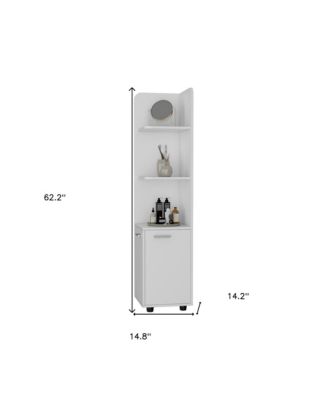 Accent Cabinet with Four Shelves – Stylish and Functional Storage