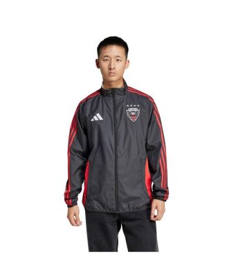 Men's Black/White D.C. United 2025 Anthem Reversible Full-Zip Jacket