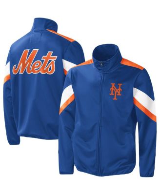 G-III Sports by Carl Banks - Men's Royal New York Mets Earned Run Full-Zip Jacket
