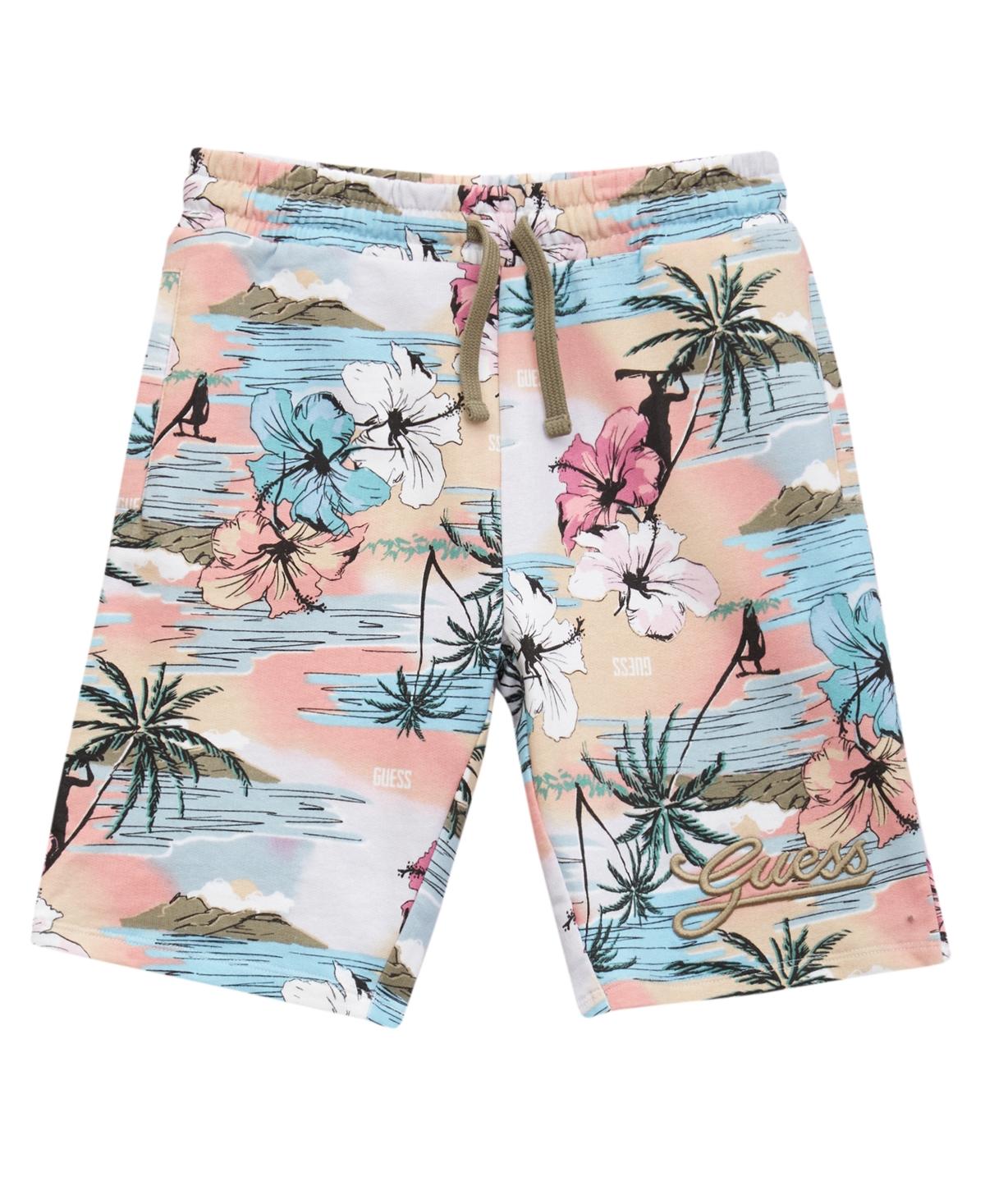 Guess Big Boys Printed Active Shorts