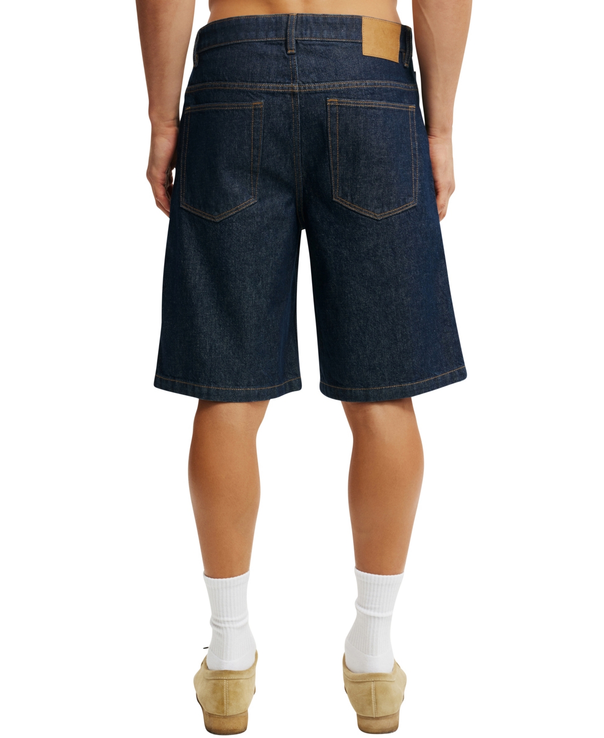COTTON ON MEN'S BAGGY DENIM SHORTS 