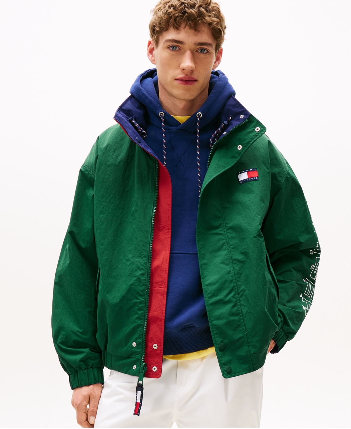 TOMMY HILFIGER MEN'S SAILING REVERSIBLE JACKET 