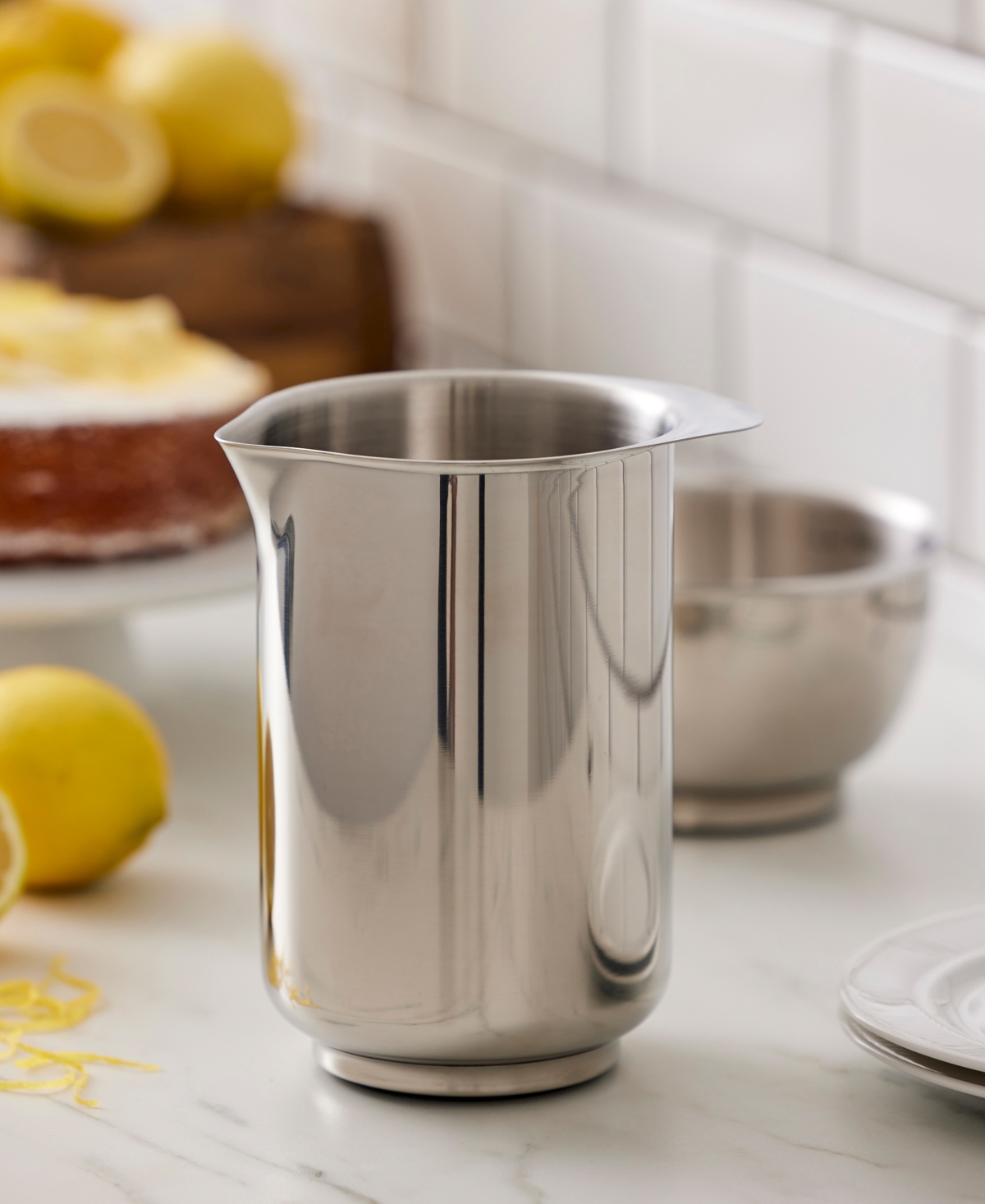 Rosti Steel 1-quart Mixing Jug In Steel