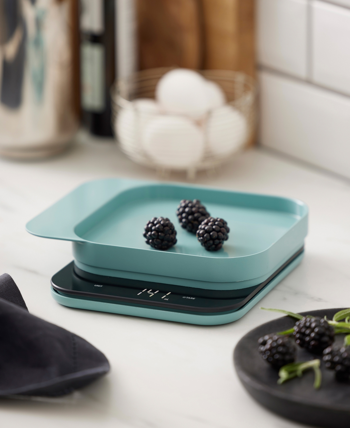 Rosti Mensura 8" Kitchen Scale In Nordic Green