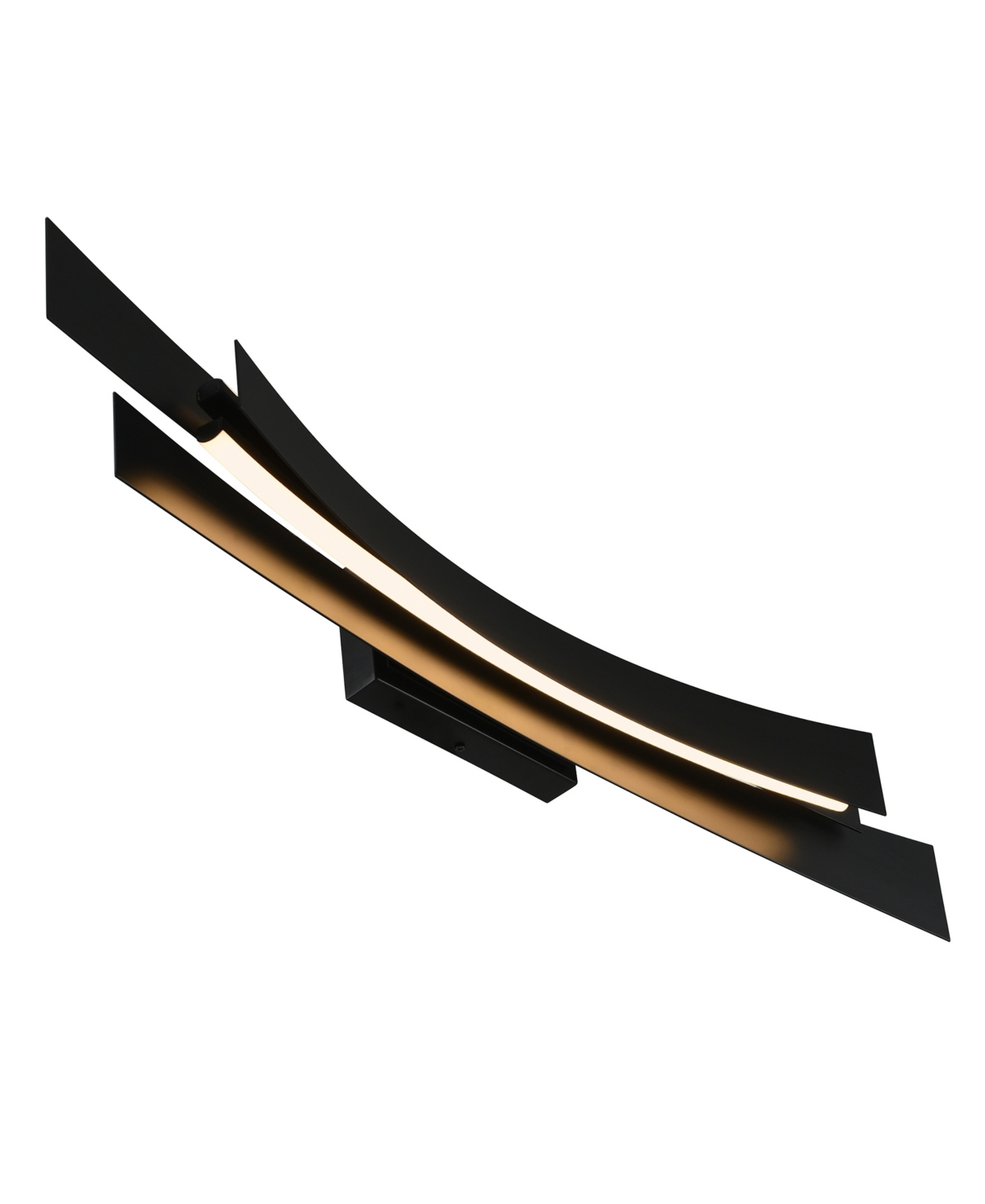 Shop Cwi Lighting 5.20" Metal Candora Integrated Led Vanity Light In Black