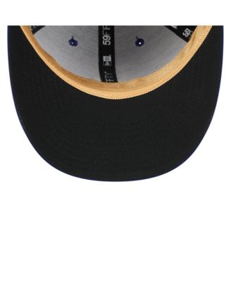 Men's Royal Los Angeles Dodgers 2025 Gold Collection Low Profile 59FIFTY Fitted Hat