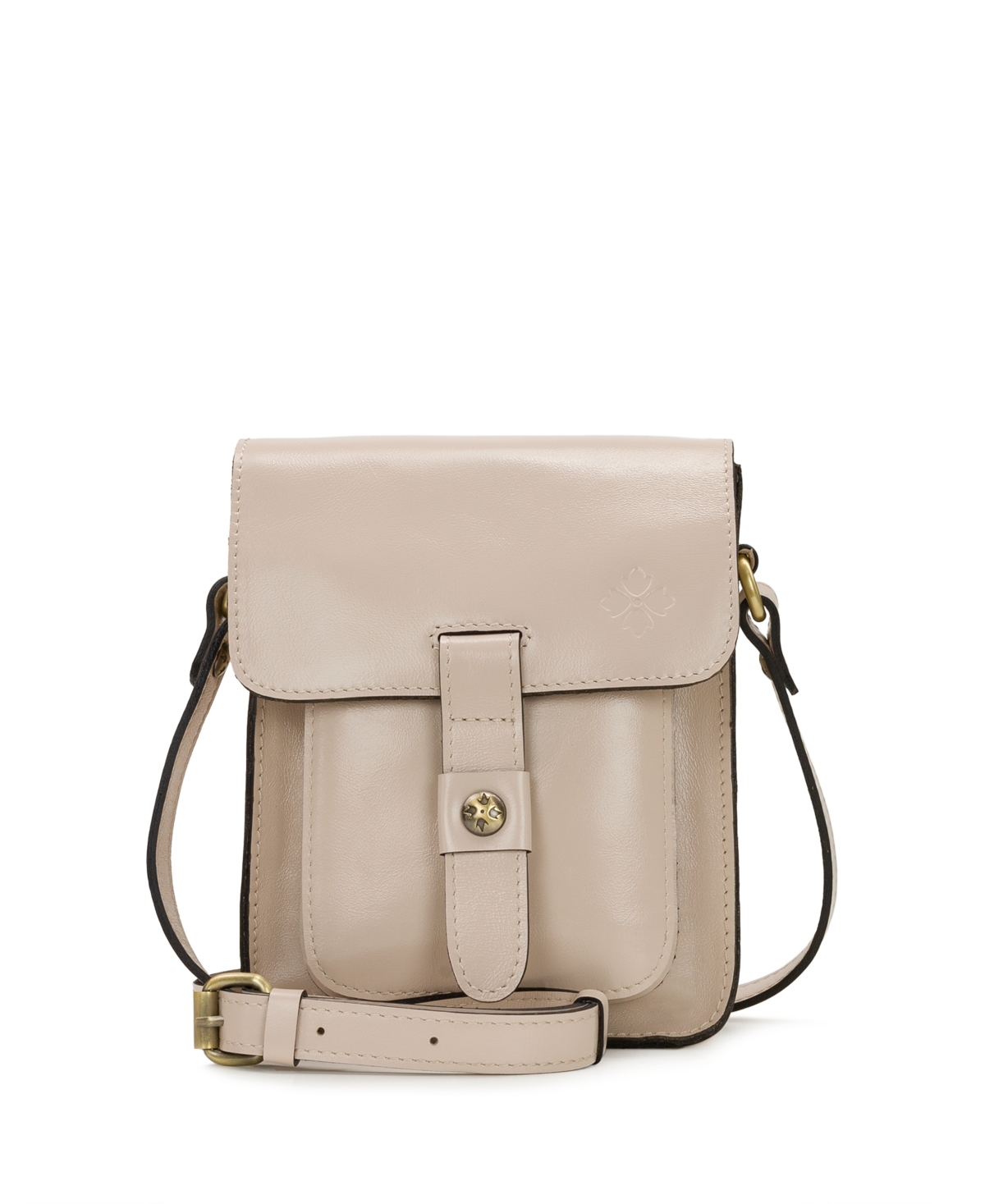 Shop Patricia Nash Lari Crossbody In Chalk White