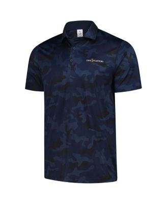 Men's x Volition America Navy THE PLAYERS Camo Polo Shirt