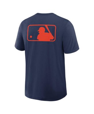 Men's Navy Houston Astros Authentic Collection Early Work Tri-Blend Performance T-Shirt