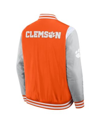 Men's Orange Clemson Tigers Elements&nbsp;Elite Full-Snap Jacket