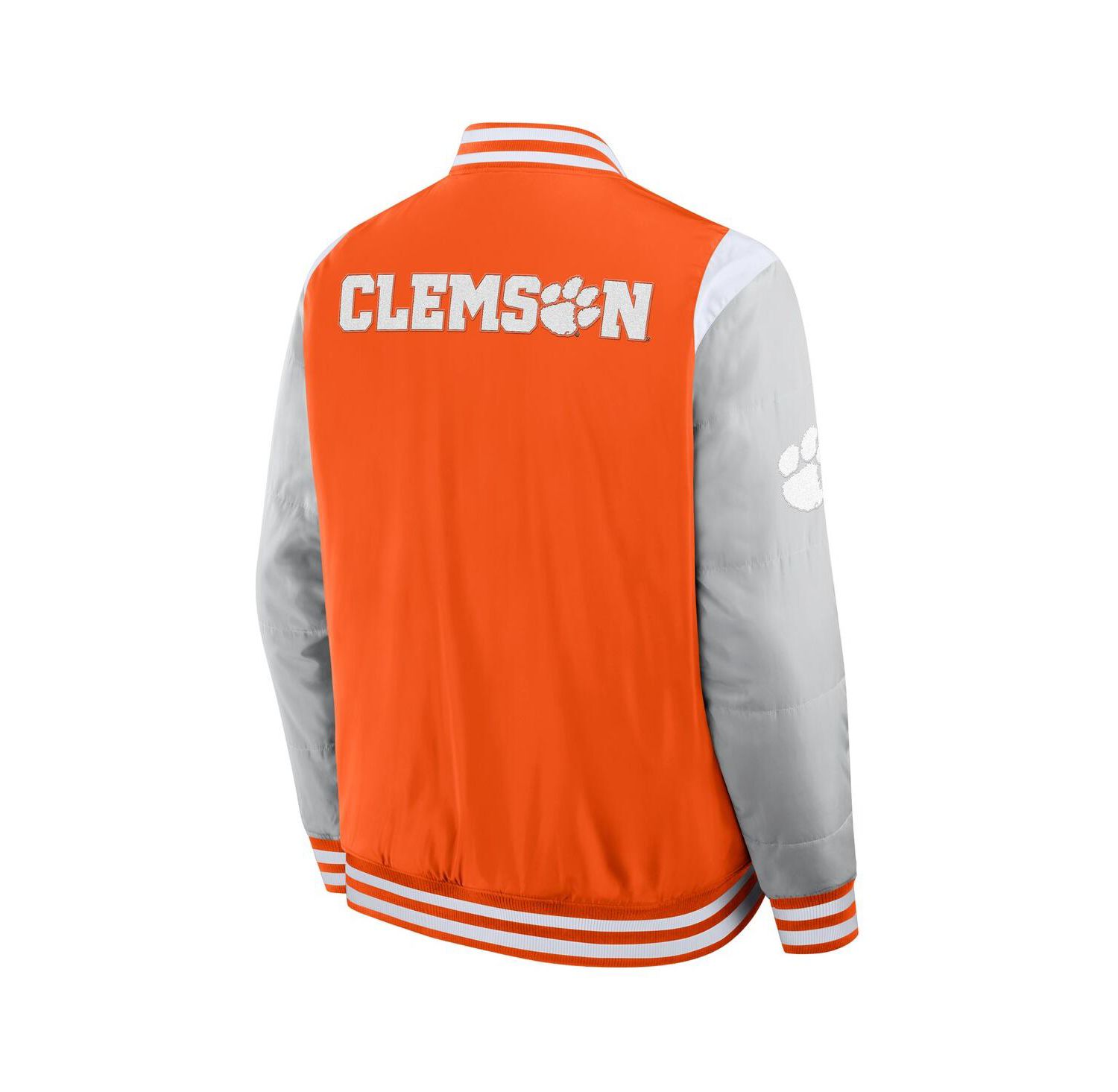 Men's Orange Clemson Tigers Elements Elite Full-Snap Jacket