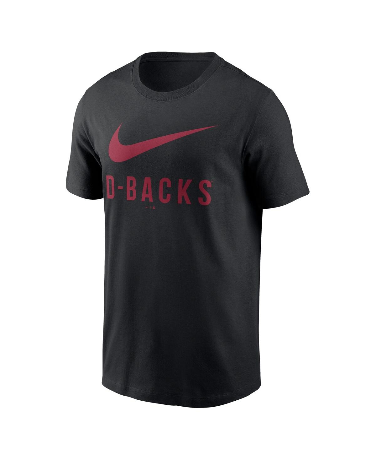 Nike Black Arizona Diamondbacks Swoosh T-shirt In Black