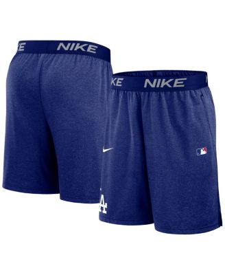 Nike - Men's Royal Los Angeles Dodgers Authentic Collection Performance Knit Shorts