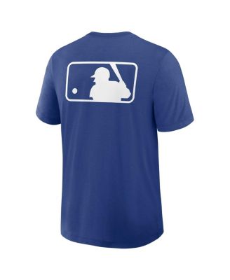 Men's Royal Chicago Cubs Authentic Collection Early Work Tri-Blend Performance T-Shirt