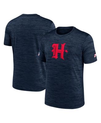 Nike - Men's Navy Houston Texans Alternate Logo Velocity Performance T-Shirt