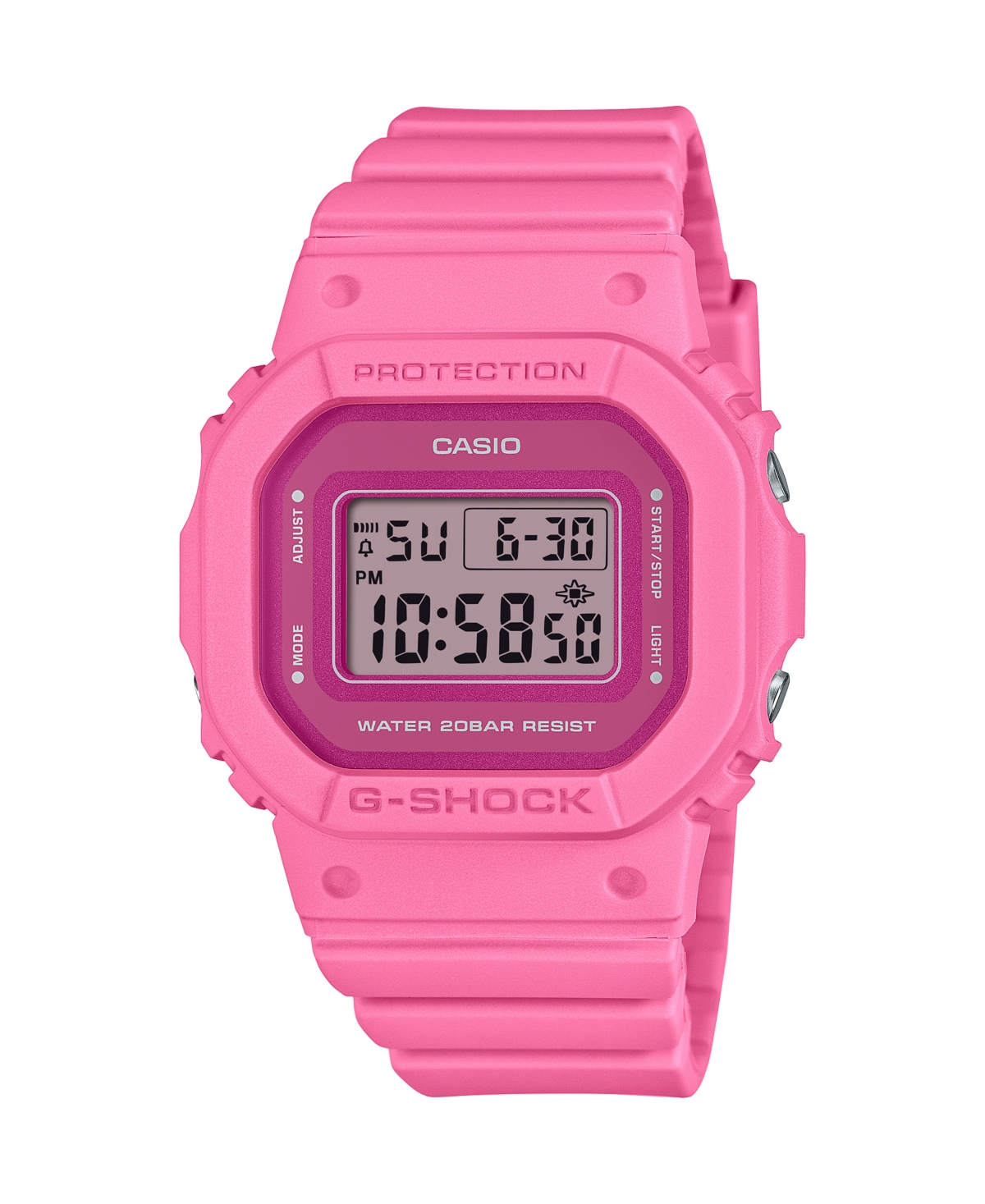 Women's Japanese Quartz Pink Resin Watch, 40.5mm - Pink
