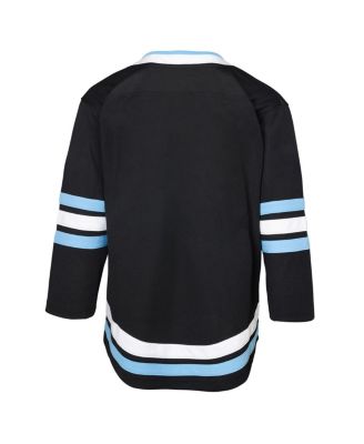 Big Boys and Girls Black Utah Hockey Club Home Premier Jersey