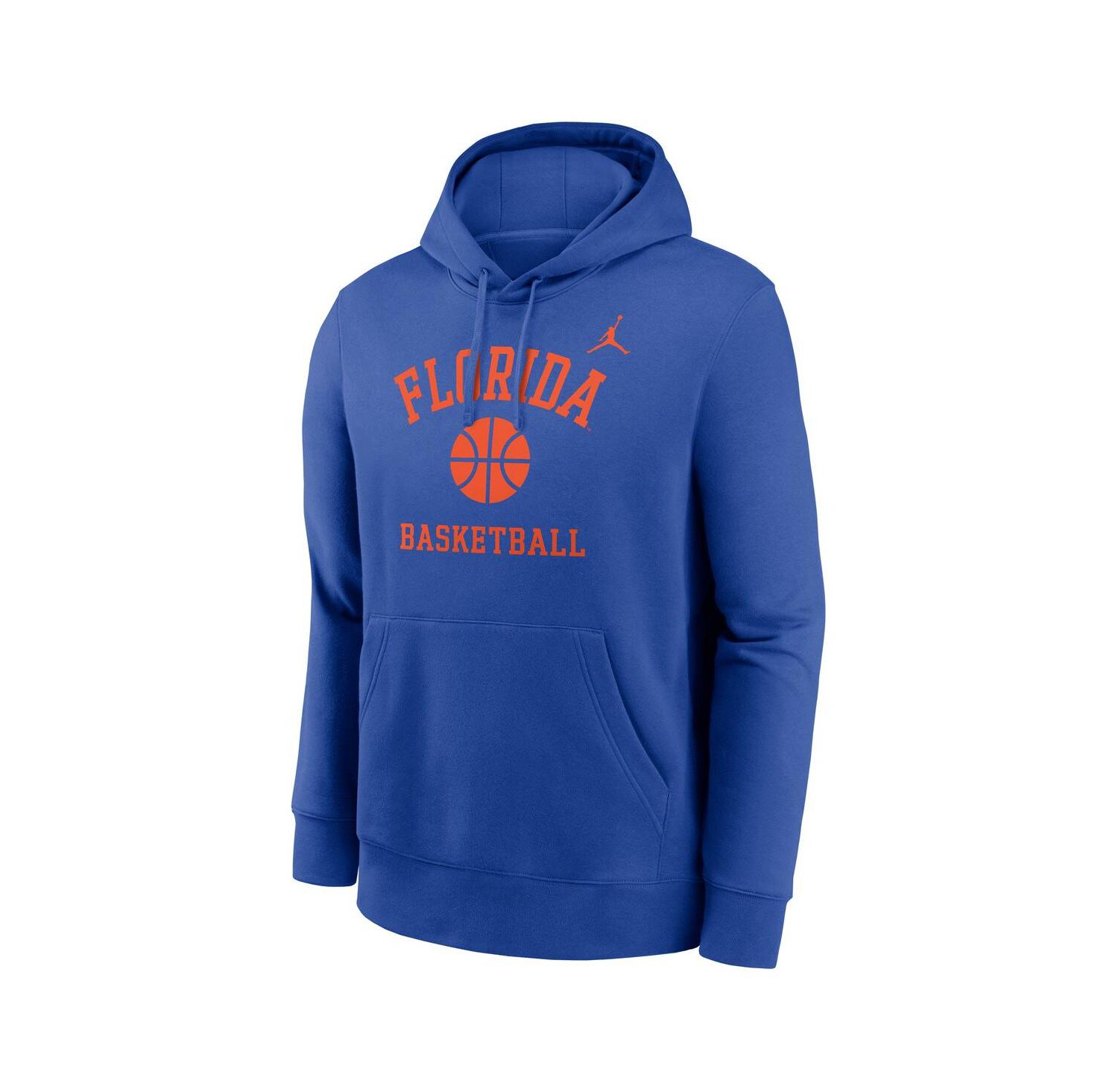 Men's Royal Florida Gators Basketball Arch Pullover Hoodie
