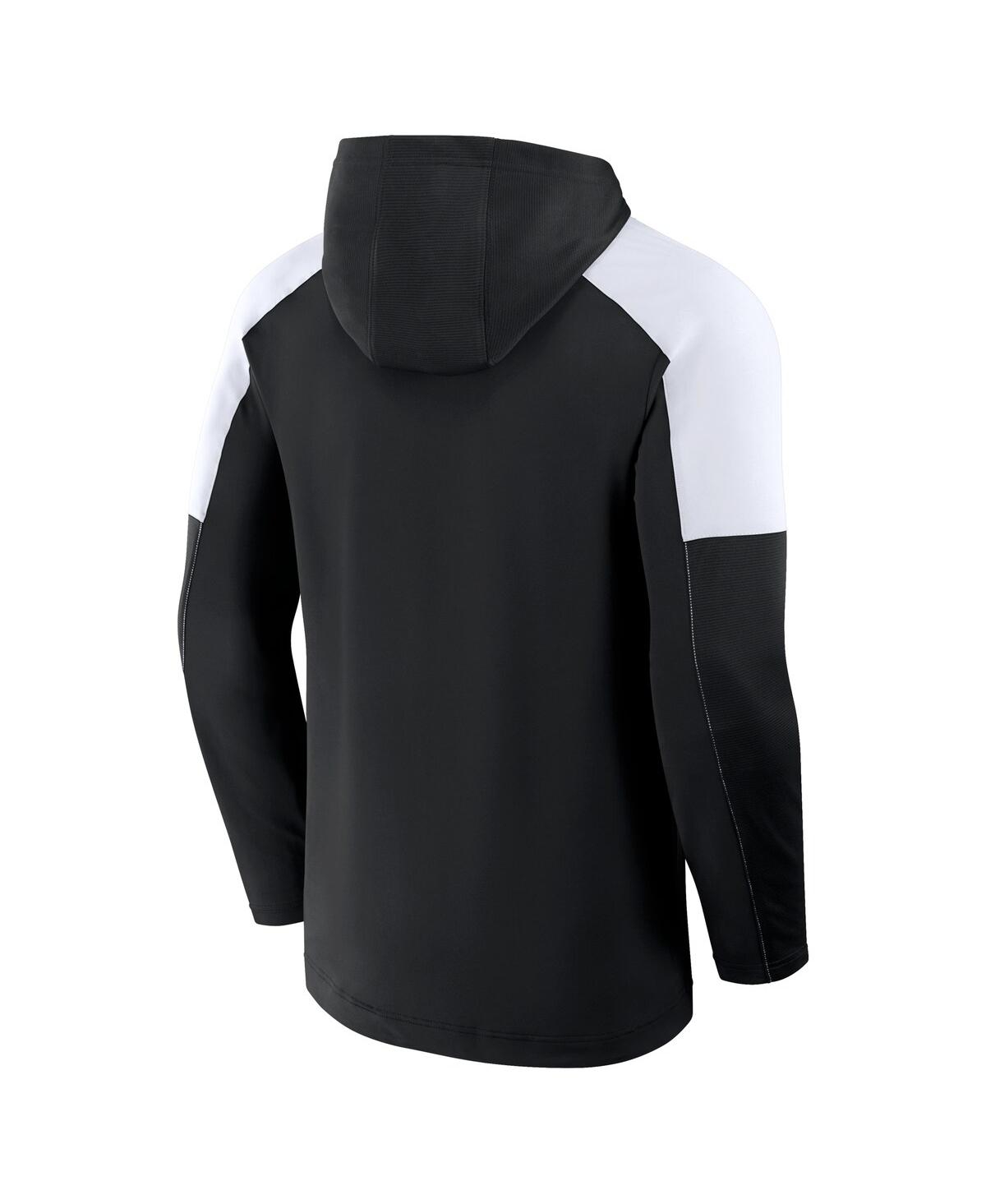 Fanatics Men's Black Columbus Crew Red Card Transitional Pullover Hoodie In Black