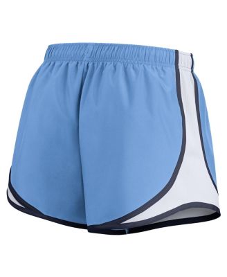 Women's Carolina Blue North Carolina Tar Heels Spring Break Tempo Performance Shorts