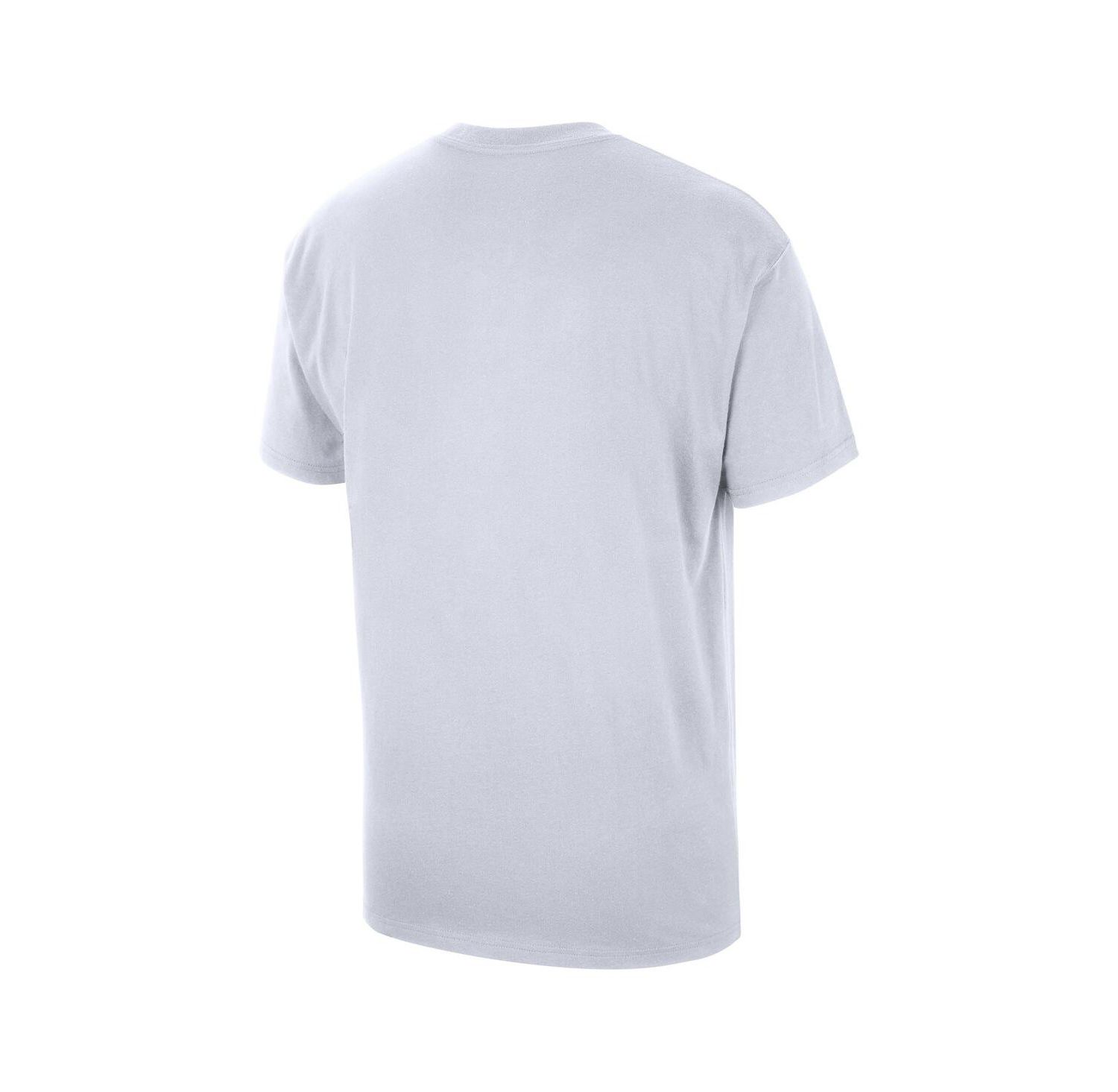 Men's White NBA All World Hoops Max90 Oversized T-Shirt