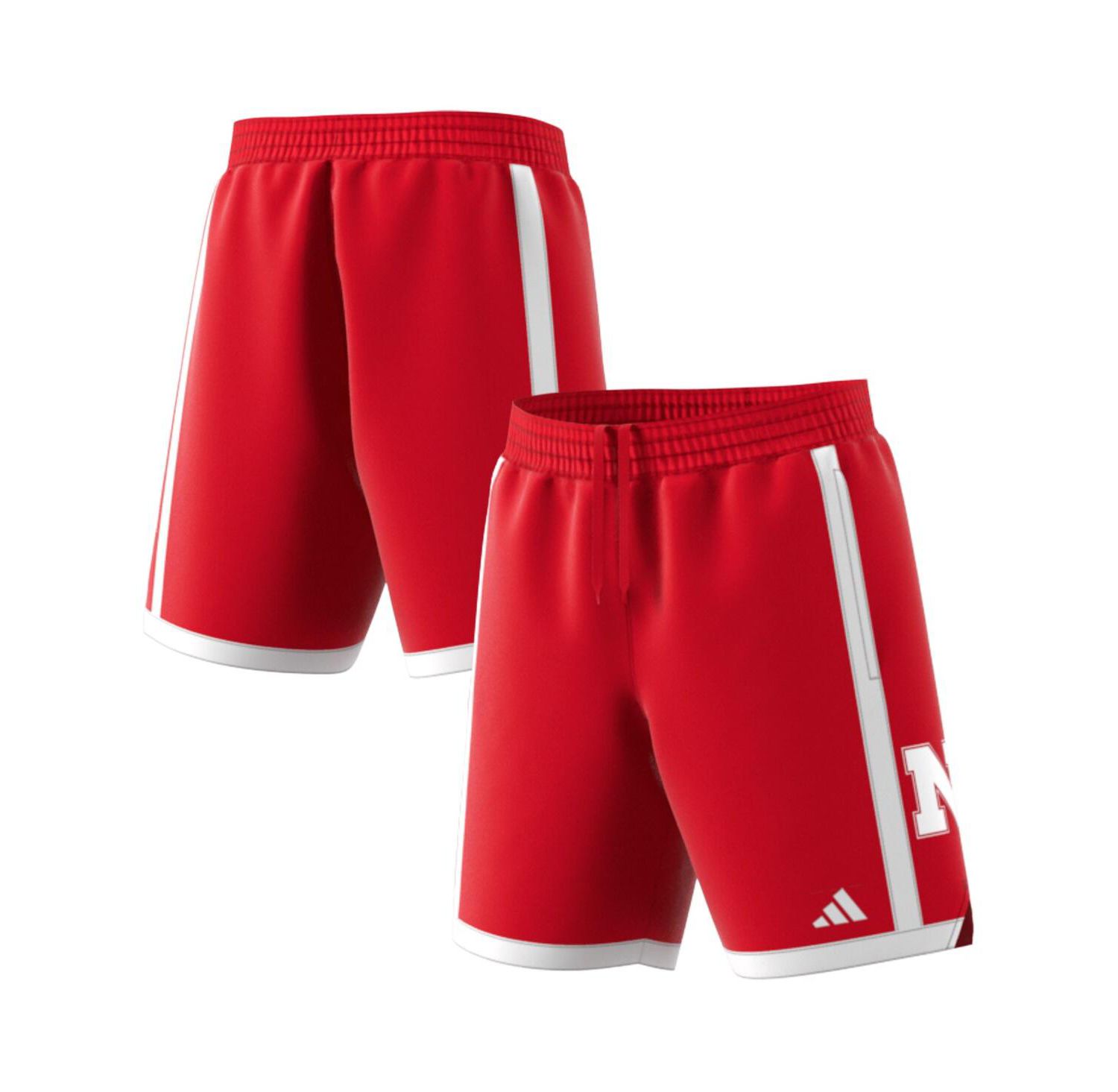 Men's Scarlet Nebraska Huskers Swingman Replica Basketball Shorts