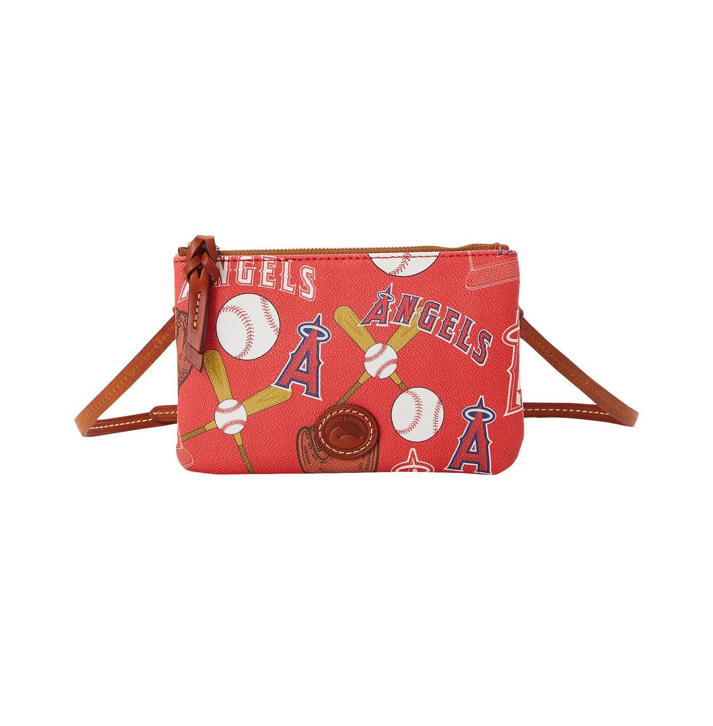 Женская сумка Dooney & Bourke Los Angeles Angels Top Zip Crossbody Purse — фото 1