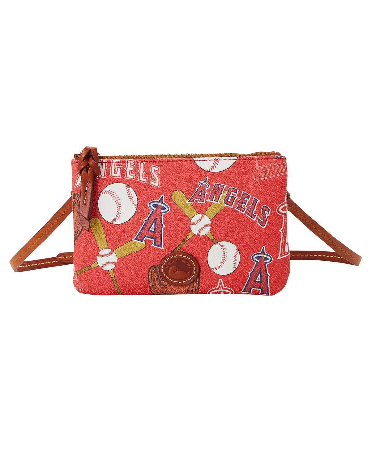 Los Angeles Angels Top Zip Crossbody Purse