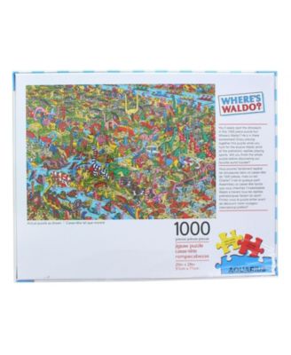 Wheres Waldo Dinosaurs 1000 Piece Jigsaw Puzzle