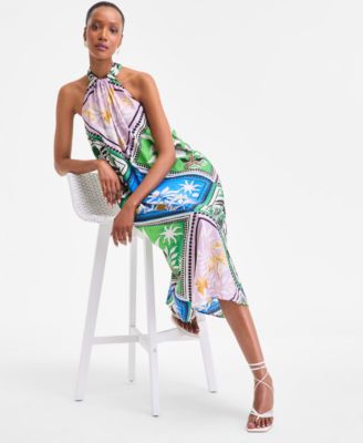 toile de jouy midi dress Midi dress toile de jouy Chachou – Boutique Pep's