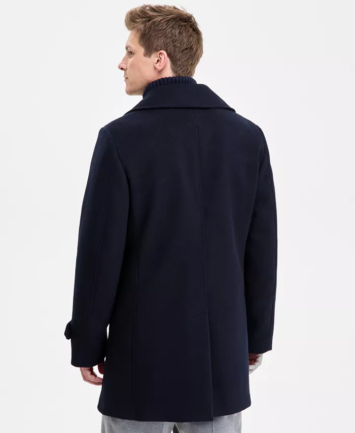 Men's Modern Fit Peacoat - thumbnail 2